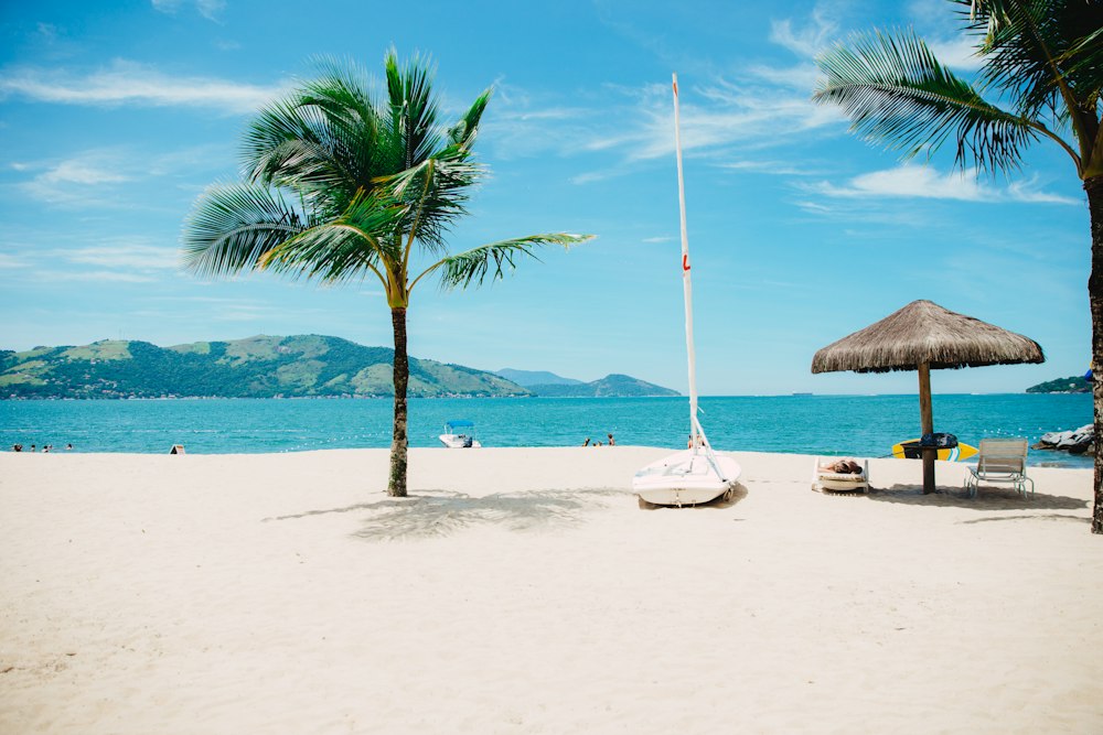 Tropical resort and turquoise waters
